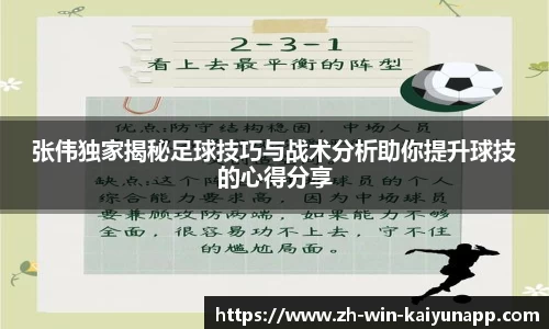 张伟独家揭秘足球技巧与战术分析助你提升球技的心得分享